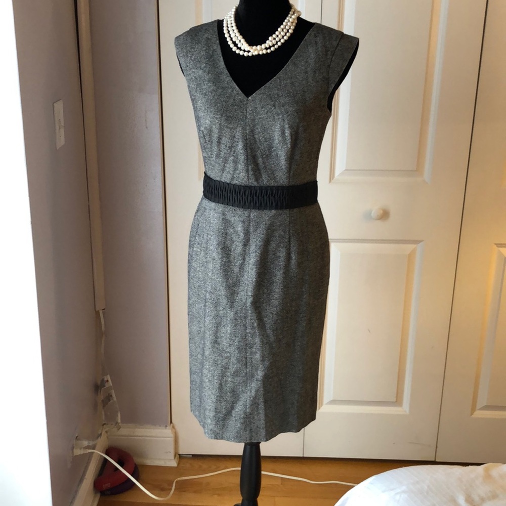 Banana Republic Black Tweed Dress Size 2